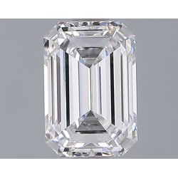 Diament laboratoryjny szlif szmaragdowy, 1.52ct, VVS2, D, IGI LG758537008