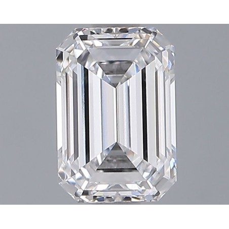 Diament laboratoryjny szlif szmaragdowy, 1.52ct, VVS2, D, IGI LG758537008