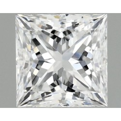 Diament laboratoryjny szlif princess, 1.1ct, VVS2, D, IGI LG737543534