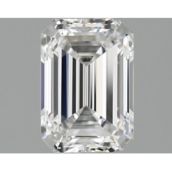 Diament laboratoryjny szlif szmaragdowy, 1.09ct, VVS2, D, IGI LG750560580