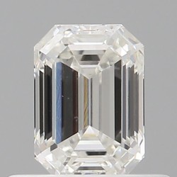Diament szlif szmaragdowy, 0.51ct, VS2, G, GIA 6532524452