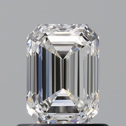 Diament szlif szmaragdowy, 0.81ct, VVS2, G, GIA 6522956932