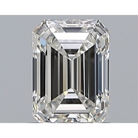 Diament szlif szmaragdowy, 0.73ct, VVS2, G, GIA 2537084137