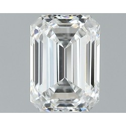 Diament szlif szmaragdowy, 0.81ct, VS1, F, GIA 7536300816