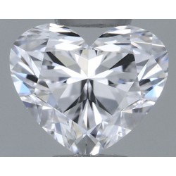 Diament serce, 0.5ct, SI1, D, GIA 7521445820