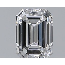 Diament szlif szmaragdowy, 1ct, SI1, E, GIA 6522189966