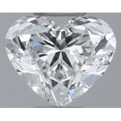 Diament serce, 0.5ct, VS2, F, GIA 6522402920