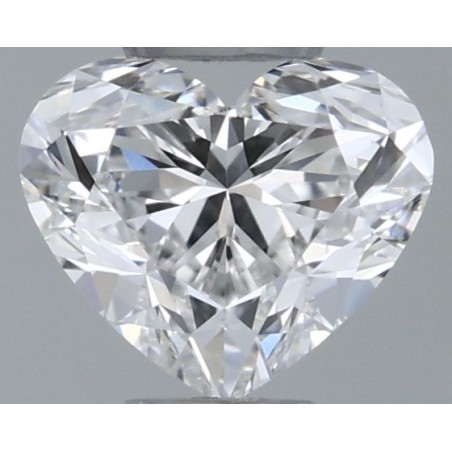 Diament serce, 0.5ct, VS2, F, GIA 6522402920