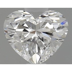 Diament serce, 0.7ct, VS2, F, GIA 6531908323