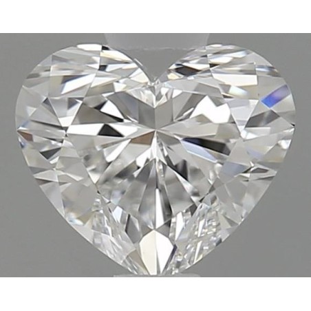 Diament serce, 0.7ct, VS2, F, GIA 6531908323