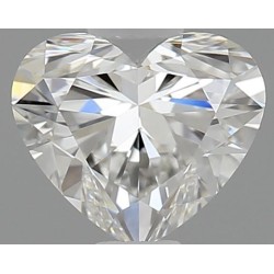 Diament serce, 0.5ct, SI1, F, GIA 3525959356