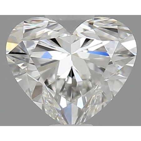 Diament serce, 0.5ct, SI1, F, GIA 3525959356