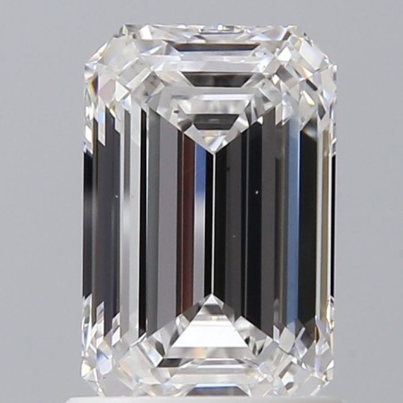 Diament szlif szmaragdowy, 1.25ct, VS2, D, GIA 1513084652