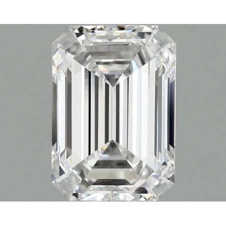 Diament laboratoryjny szlif szmaragdowy, 1.1ct, VVS2, D, IGI LG740510749