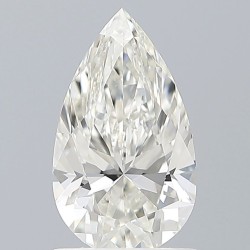 Diament szlif gruszkowy, 1ct, VVS2, H, IGI 628465755