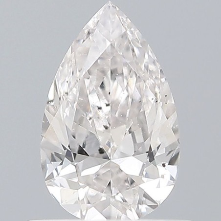Diament szlif gruszkowy, 0.55ct, SI2, E, GIA 7528742282