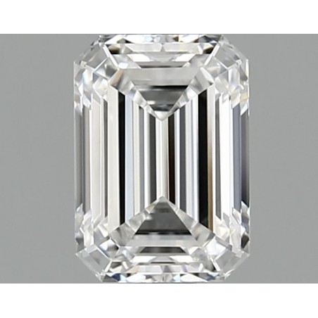 Diament laboratoryjny szlif szmaragdowy, 1.1ct, VVS2, D, IGI LG756515153