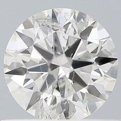 Diament szlif okrągły, 0.5ct, SI2, G, IGI 713520875