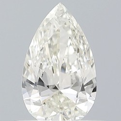 Diament szlif gruszkowy, 0.4ct, VVS1, H, IGI 628465791