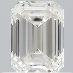 Diament szlif szmaragdowy, 0.41ct, VS2, H, GIA 6525931627