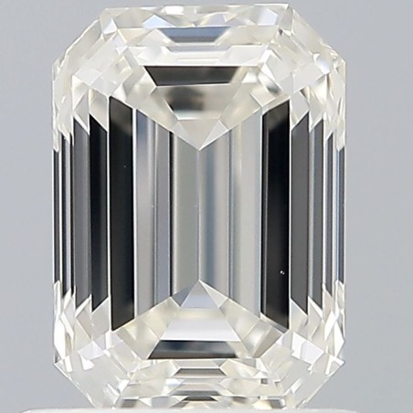 Diament szlif szmaragdowy, 0.9ct, VVS2, G, GIA 6535359767