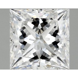 Diament laboratoryjny szlif princess, 1.59ct, VVS2, D, IGI LG733583483