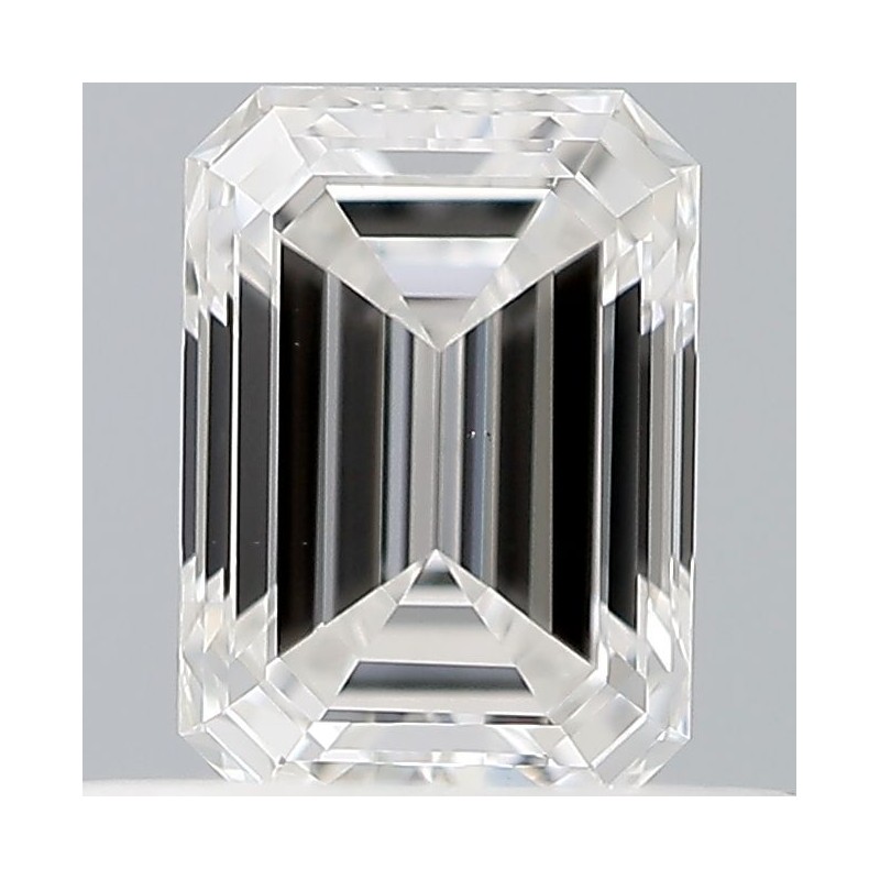 Diament szlif szmaragdowy, 0.4ct, VS1, E, GIA 7543155448