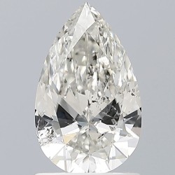 Diament szlif gruszkowy, 1ct, SI2, H, IGI 713520872