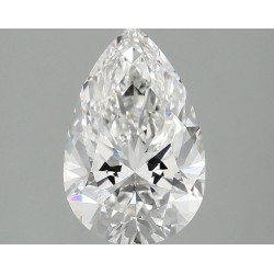 Diament laboratoryjny szlif gruszkowy, 1.59ct, VVS2, E, IGI LG756589473
