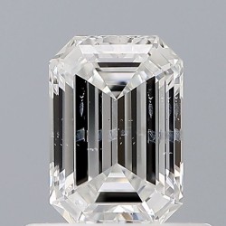 Diament szlif szmaragdowy, 0.51ct, SI2, E, IGI 628465742
