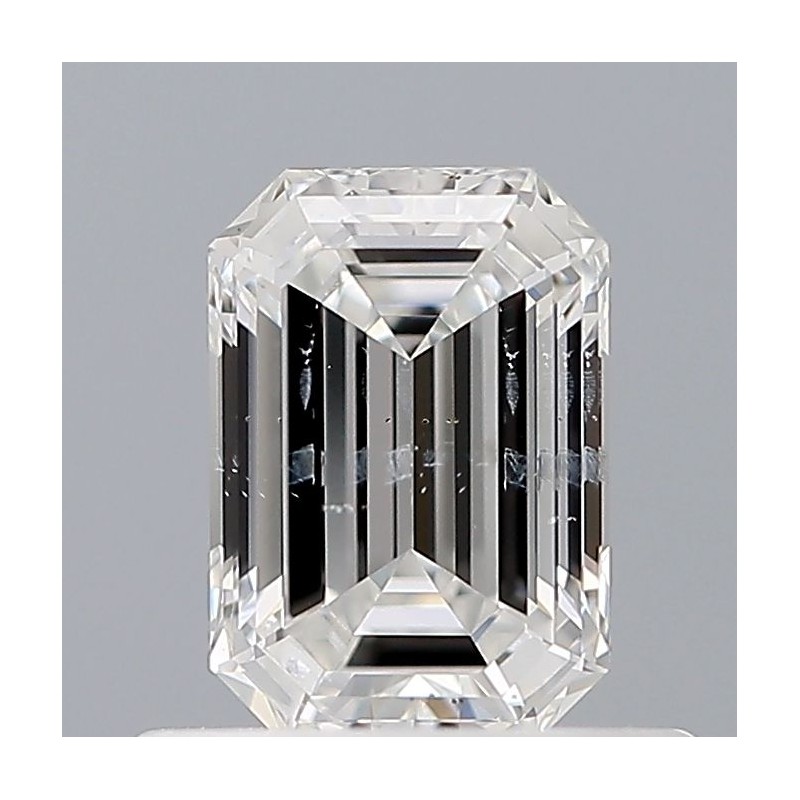 Diament szlif szmaragdowy, 0.51ct, SI2, E, IGI 628465742