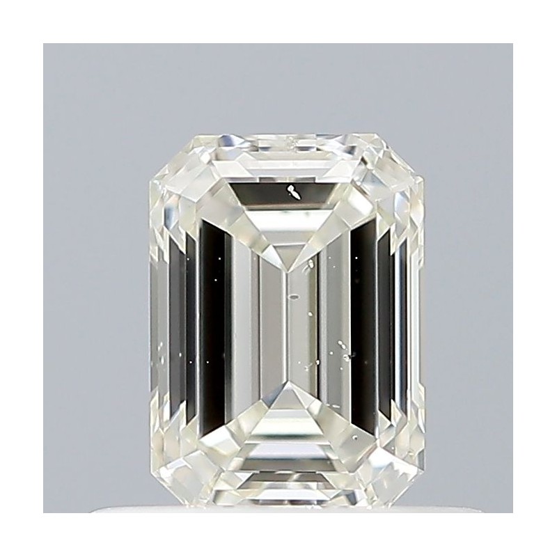 Diament szlif szmaragdowy, 0.5ct, SI1, H, IGI 628465349