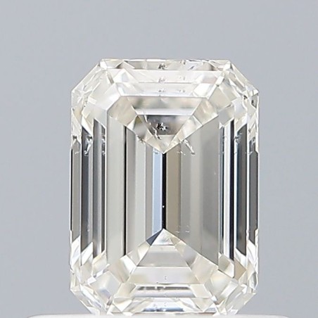 Diament szlif szmaragdowy, 0.49ct, SI2, H, GIA 6495591704