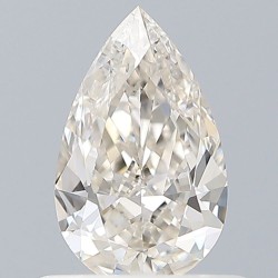 Diament szlif gruszkowy, 0.5ct, VVS1, H, IGI 628465770