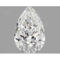 Diament laboratoryjny szlif gruszkowy, 1.58ct, VVS2, E, IGI LG755534108