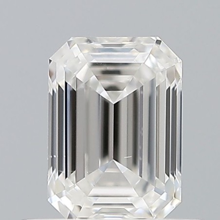 Diament szlif szmaragdowy, 0.5ct, SI1, F, GIA 3505822821