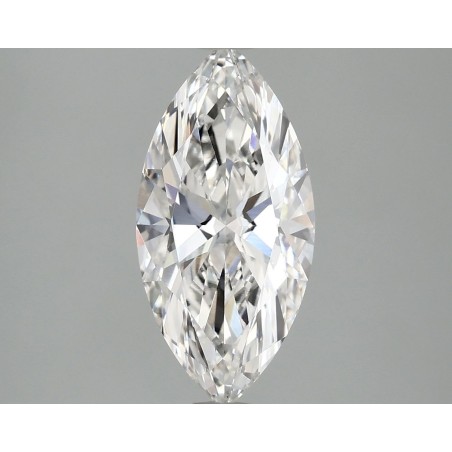 Diament laboratoryjny markiza, 2.1ct, VVS1, F, IGI LG753507934