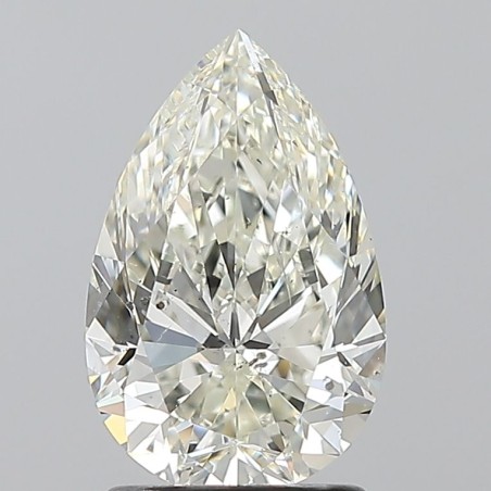 Diament szlif gruszkowy, 1.7ct, SI1, H, IGI 728524324