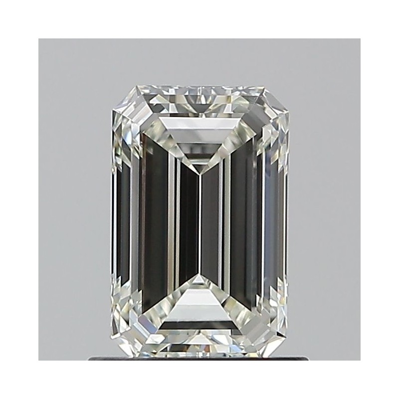 Diament szlif szmaragdowy, 1ct, VVS2, H, HRD 250000265925