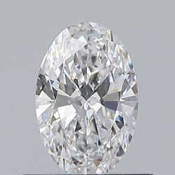Diament szlif owalny, 0.5ct, VS2, D, GIA 6545296187