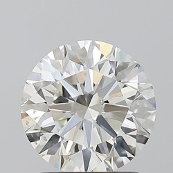 Diament szlif okrągły, 1.5ct, SI1, H, HRD 250000268964