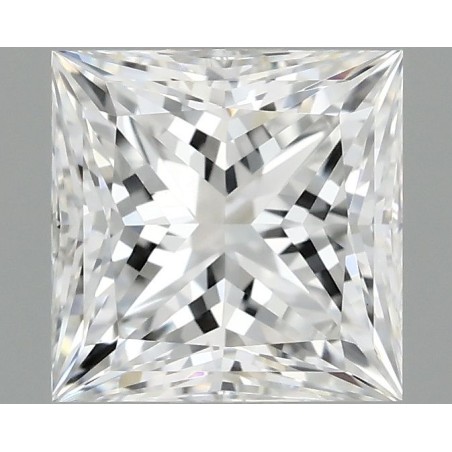 Diament laboratoryjny szlif princess, 1.1ct, VVS2, D, IGI LG735551449