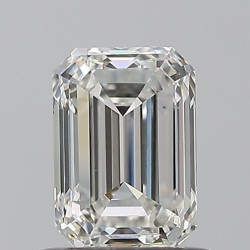 Diament szlif szmaragdowy, 0.9ct, SI1, H, GIA 1495272069