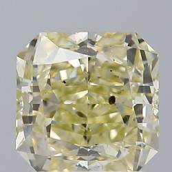 Diament o barwie fantazyjnej radiant, 1.6ct, SI2, Fancy Brownish Greenish Yellow, GIA 6291856896