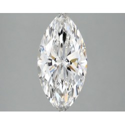 Diament laboratoryjny markiza, 2.1ct, VVS1, E, IGI LG755514557