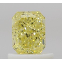 Diament o barwie fantazyjnej radiant, 0.72ct, VVS1, Fancy Intense Yellow, GIA 7533446703