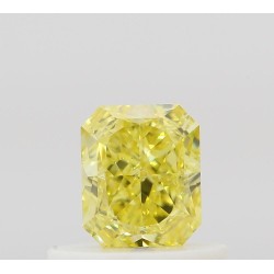 Diament o barwie fantazyjnej radiant, 0.5ct, VS2, Fancy Intense Yellow, GIA 2518679558