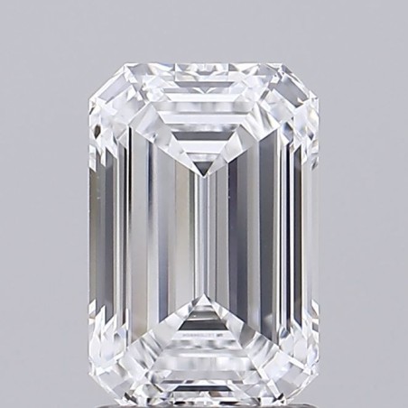 Diament laboratoryjny szlif szmaragdowy, 2ct, VVS2, D, IGI LG710569104