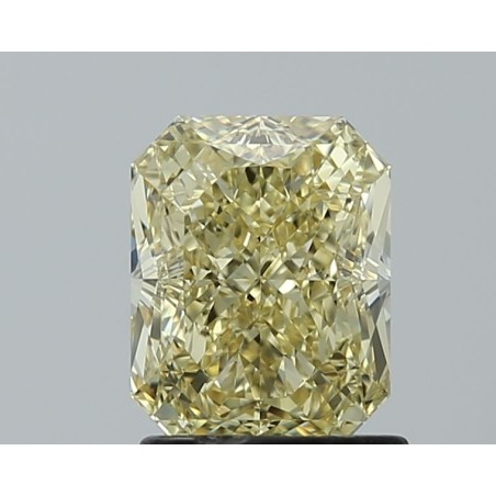 Diament o barwie fantazyjnej radiant, 1.5ct, VVS1, Fancy Yellow, GIA 5232515060