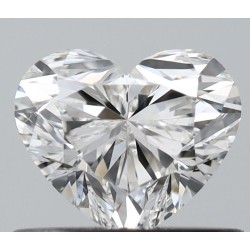 Diament serce, 0.51ct, SI2, F, GIA 6545268513